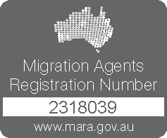 माइग्रेशन एजेंट रजिस्ट्रेशन नंबर 2318039, www.mara.gov.au